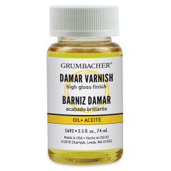 Grumbacher Damar Liquid Varnish - 2.5 oz bottle