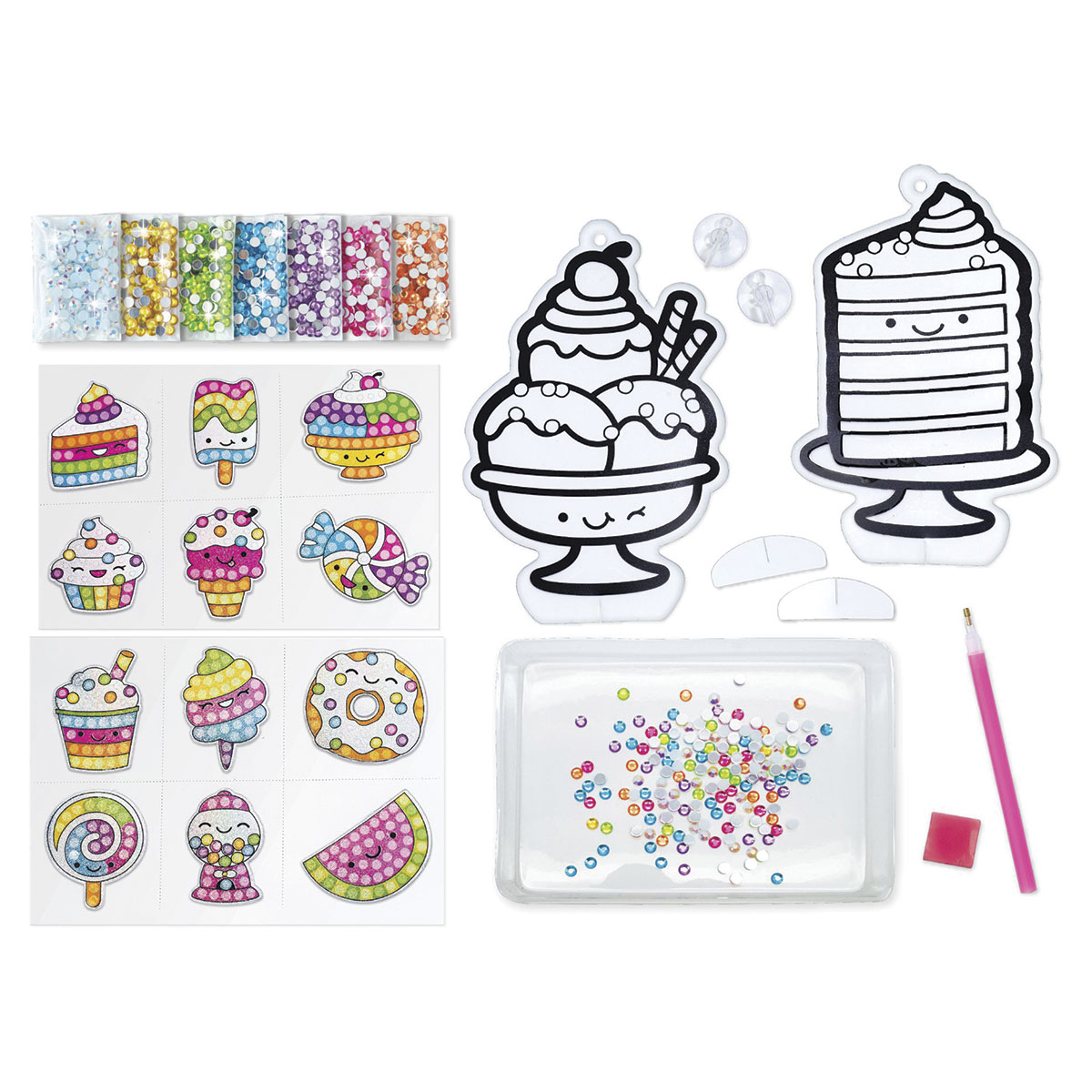 Creativity for Kids Big Gem Diamond Painting Set - Sweets