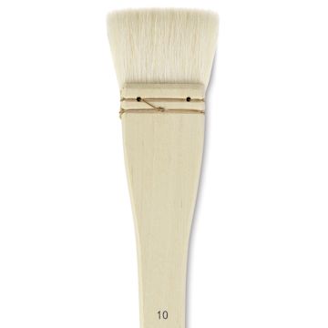 Open in modal - Silver Brush Atelier Flat Hake Brush - Size 10, Long Handle