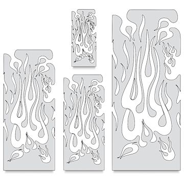 Artool Flame Master Freehand Templates | BLICK Art Materials