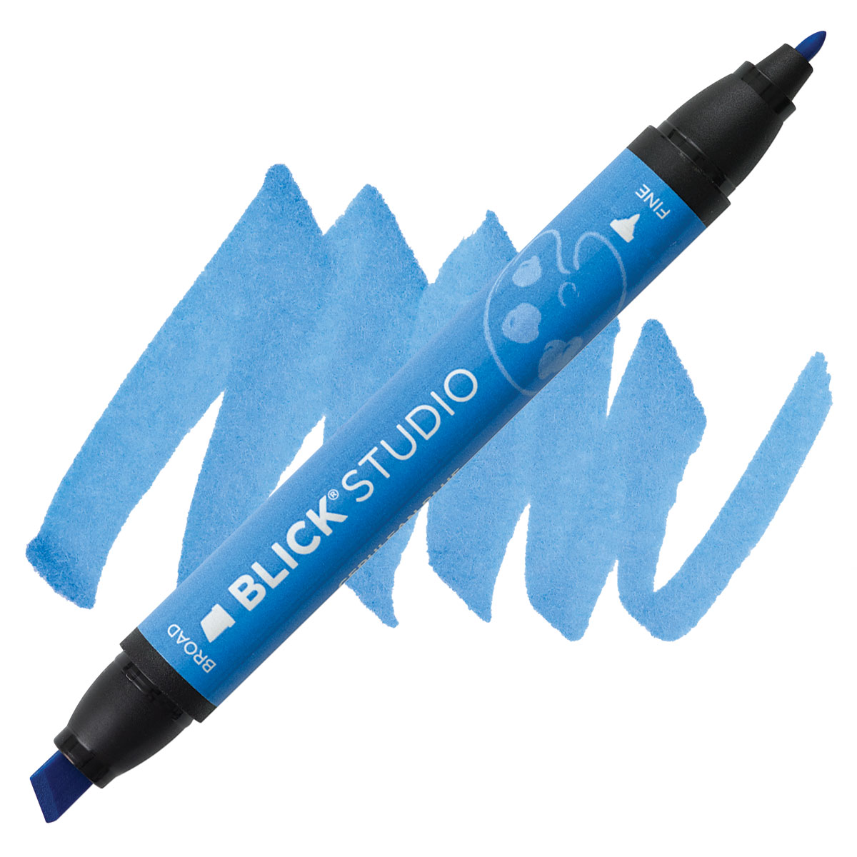 Blick Studio Brush Markers - Assorted Colors, Set of 24