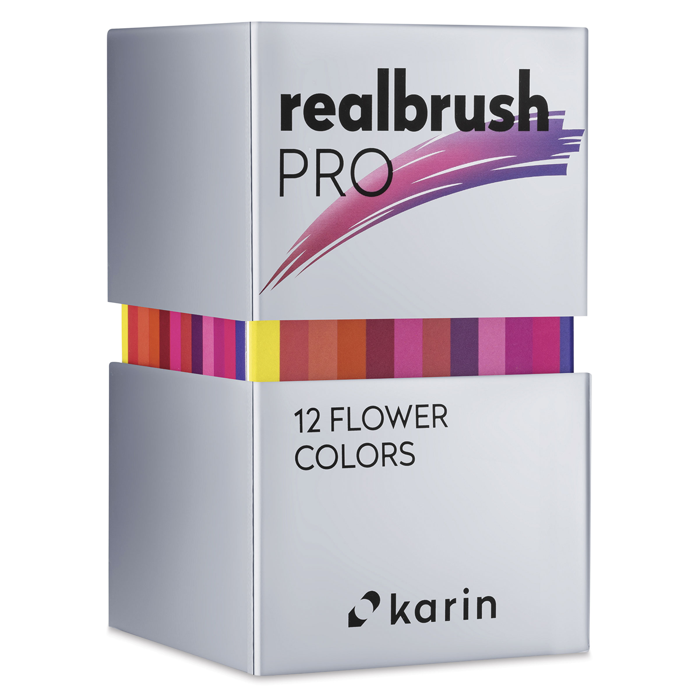Karin Realbrush PIGMENT Acrylmarkers set van 12 - Pastel Colors | Be