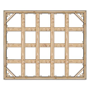 Open in modal - Masterpiece B2 Stretcher Kit with Braces - 84" x 120", With Brace