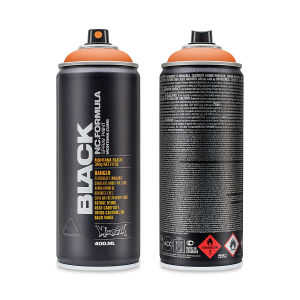 Montana Black Spray Paint - Atom's Megablast, 400 ml can