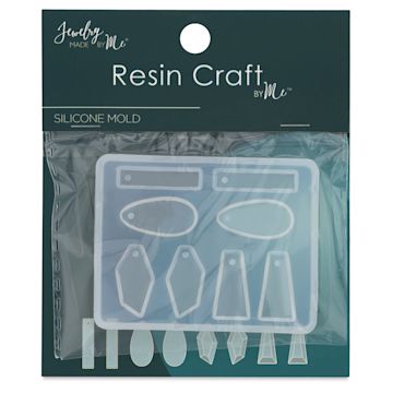 Open in modal - Jewelry Made By Me Resin Craft Silicone Mold - Dangles - front of packaging
