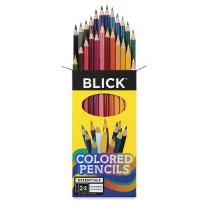 Blick Essentials Colored Pencil Set of 24 - Assorted Colors | BLICK Art ...