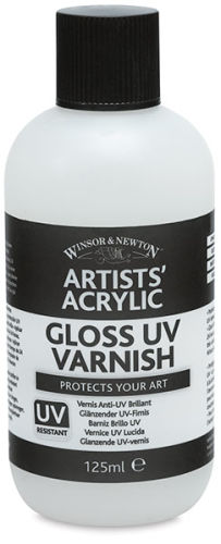 Art Acrylic Varnish, matt transparent, white, 500 ml/ 1 tub