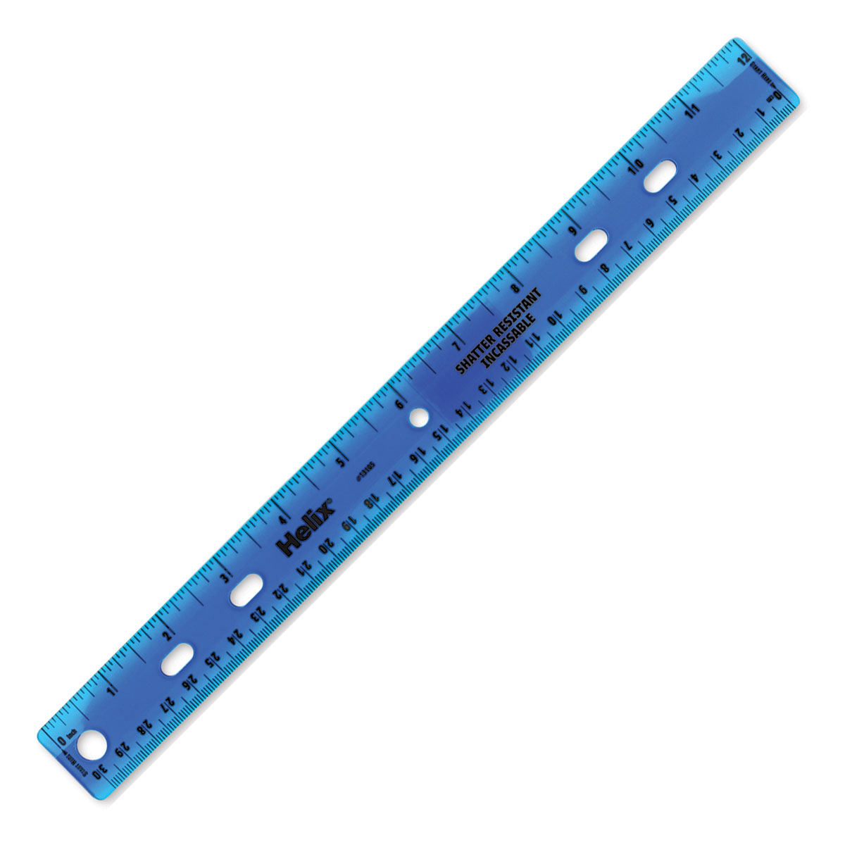 Helix® Shatter-Resistant Ruler, 12