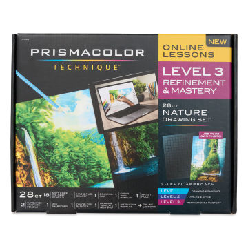 Prismacolor Technique Nature Drawing Set - Level 3, Refinement & Mastery (front of box)