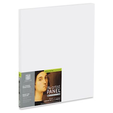 Open in modal - Ampersand Value Series Artist Panel - Smooth, 18" x 24", 7/8" Cradle