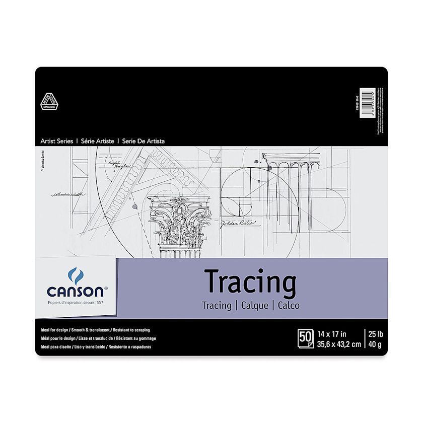 Canson Artist Series Tracing Paper Pads BLICK Art Materials