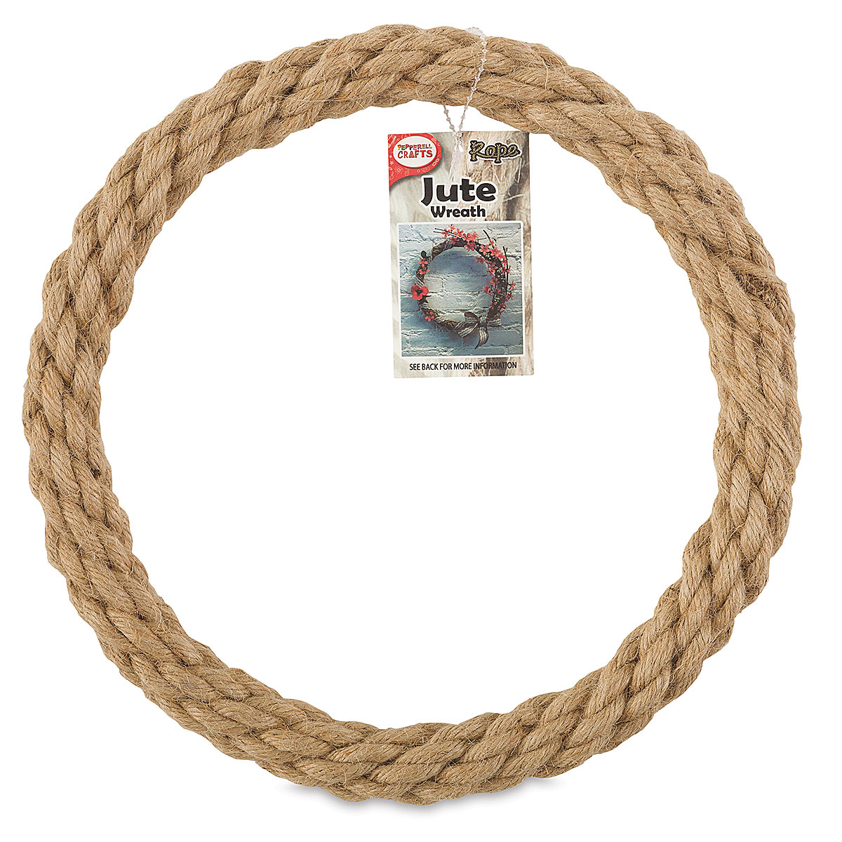 Pepperell Jute Craft Rope .5X10' Natural