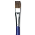 Blick Scholastic Red Sable Brush - Bright, Long Handle, Size 16