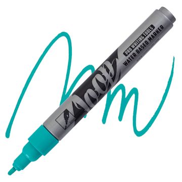 Open in modal - Loop Water-Based Acrylic Marker - Milano, 2 mm marker and swatch