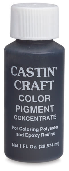 Castin'Craft Opaque Pigments - Front of 1 oz bottle of Green