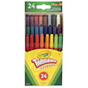 Crayola Twistable Mini Crayon Set - Set of 24, Assorted