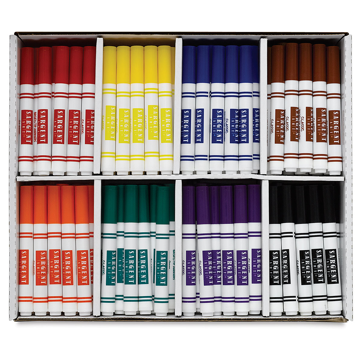 Sargent Art Classic Markers Brush Tip 20 Colors Per Pack 3 Packs