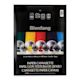 R270121 Canvasette Paper Canvas, 9" X 12"; Canvas-Like Rough Surface Texture; 10-Sheets Per Pad; Pre-Primed Matte Finish; Can Be Easily Stretched