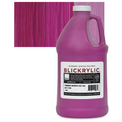 Blickrylic Student Acrylics - Primary Magenta, Half Gallon