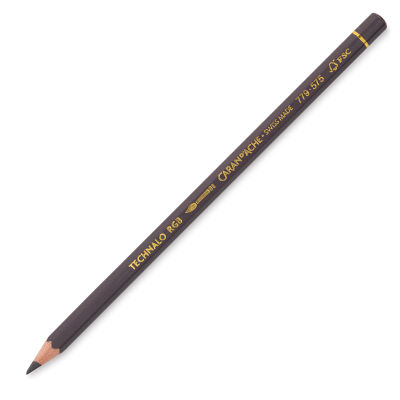 Caran d’Ache Technalo Water Soluble Colored Graphite Pencils - Red pencil shown at angle