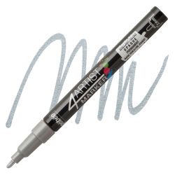 bossen voorkant Geld rubber Pebeo 4Artist Marker - Silver, 2 mm | BLICK Art Materials