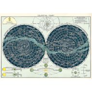 Cavallini Celestial Chart Printed Paper