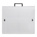 Start 0 Essential Portfolio, Translucent - 17" x 22" x 1-1/2"