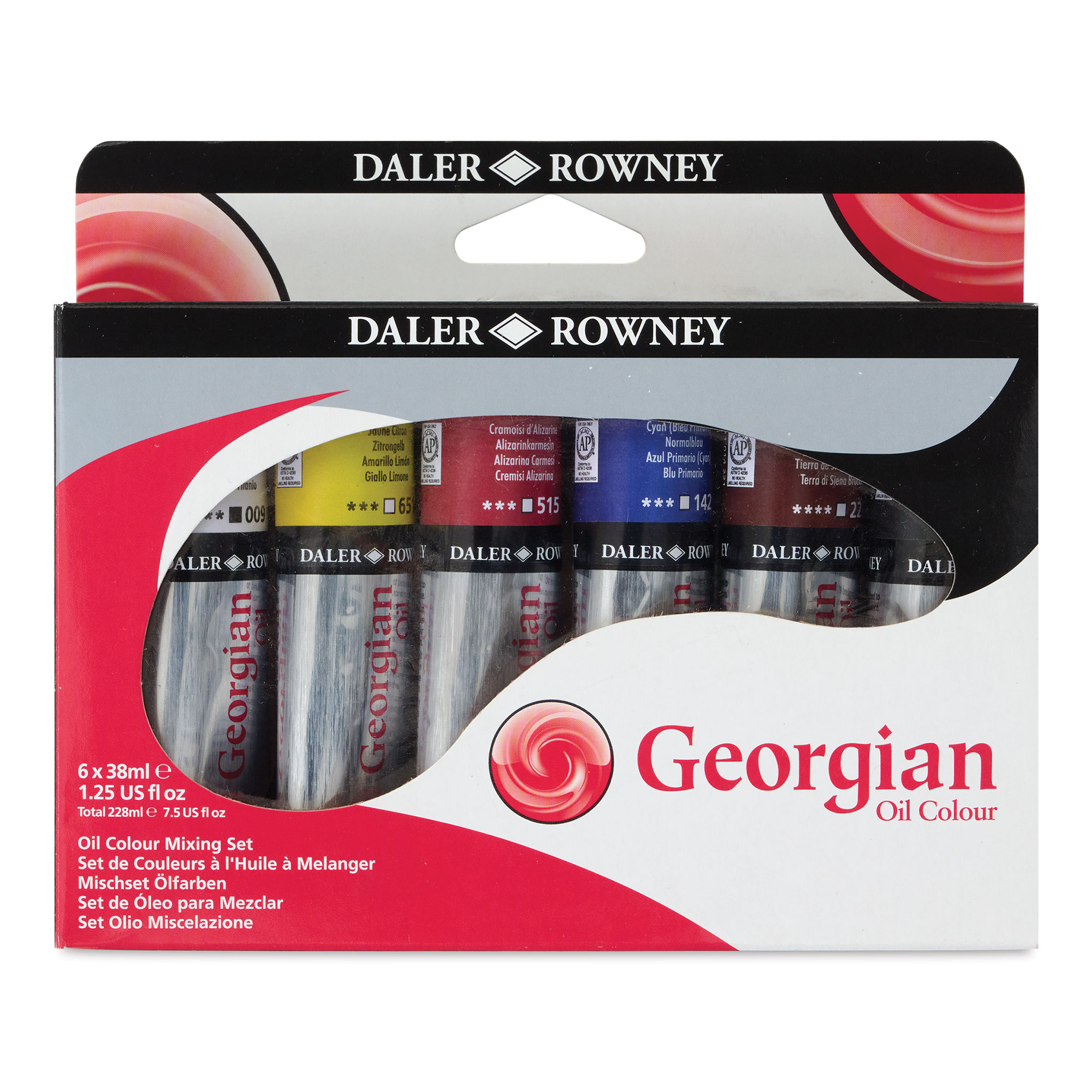  Daler Rowney Georgian Oil Paint Titanium White 38ml Tube - Art  Paints for Canvas Paper and More - Oil Painting Supplies for Artists and  Students - Artist Oil Paint for Any
