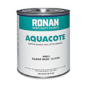 Ronan Aquacote Water-Based Acrylic Color - Clear Base Gloss, Quart