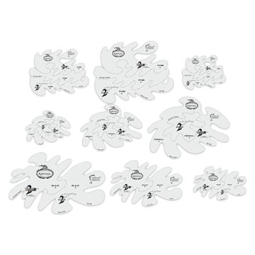 Open in modal - Iwata Artool Freehand Template - Set of 3, True Fire II (Out of packaging)