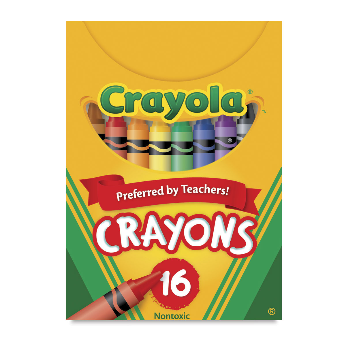 Crayola Regular Crayon Set Set Of 16 BLICK Art Materials   20103 1008 4 4ww 