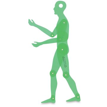Open in modal - Human Figure Template - Large