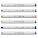 Copic Acrea Paint Markers - Deep Colors, Set of 6