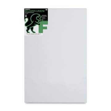Open in modal - Fredrix Pro Series Traditional Profile Belgian Linen Canvas - 24" x 36", Acrylic Primed