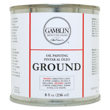 Gamblin Painting Ground - 8 oz can