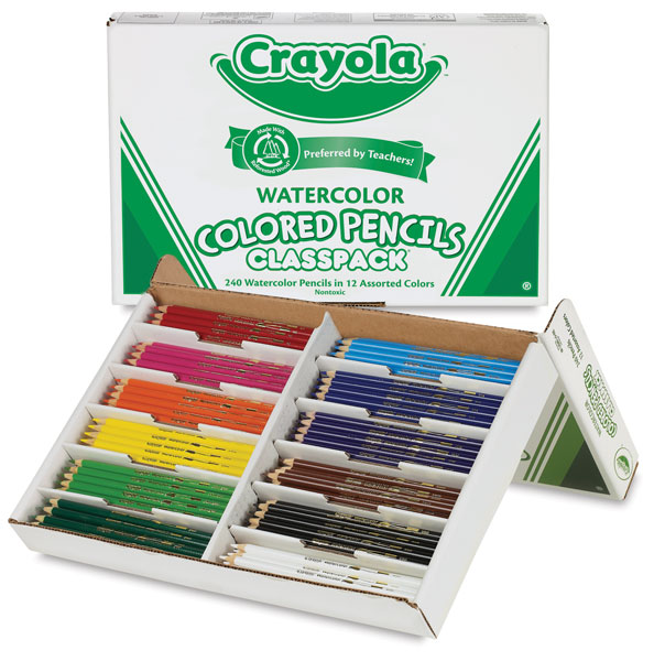 Crayola Water Color Pencils: What's Inside the Box