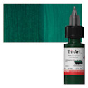 Tri-Art Low-Viscosity Artist Acrylic - Phthalo Green, 34 ml Tube