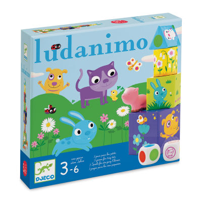 Djeco Ludanimo 3-in-1 Game (In package)