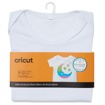 Cricut Baby Bodysuit Blank - White, 9-12 Months