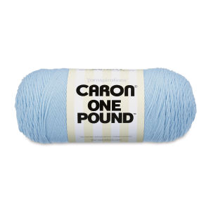 Caron One Pound Acrylic Yarn - 1 lb, Sky Blue, 4 Ply