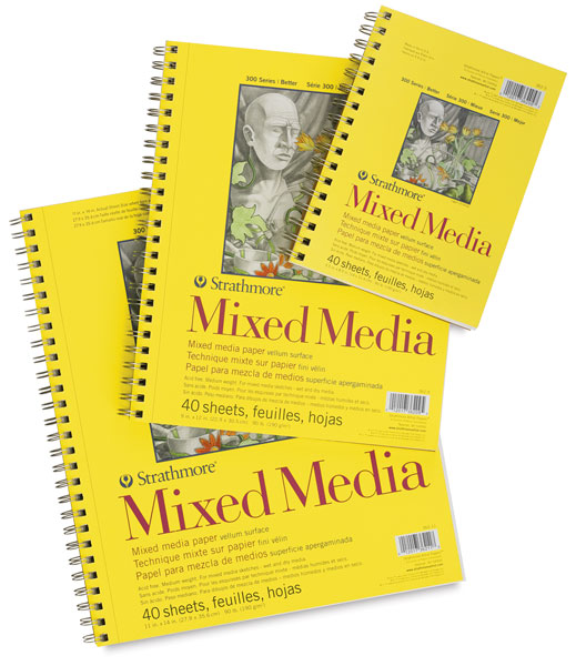 Strathmore 300 Series Mixed Media Pads