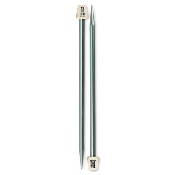 Open in modal - Susan Bates Silvalume Single Point Knitting Needles - Pkg of 2, 10", Size 13