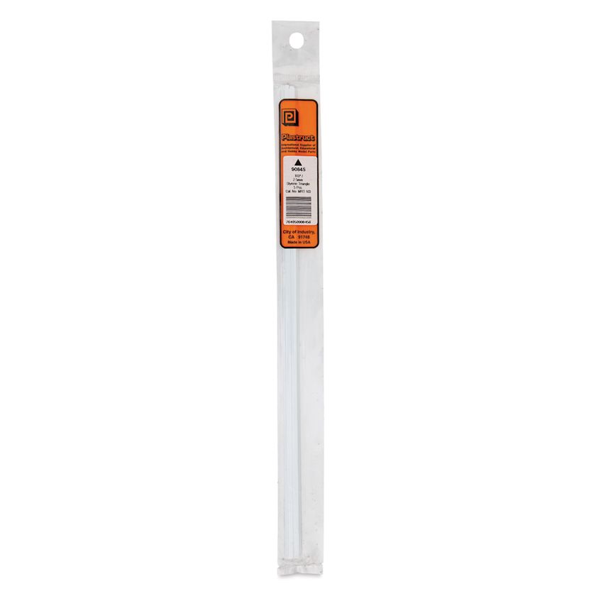 Plastruct Plastic Triangular Rod - Pkg of 5, 0.1