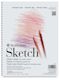 Strathmore 200 Series Sketch Pad - front cover of 8-1/2" x 11" pad, Wire Bound on Side 