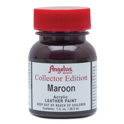 Angelus Leather Paint - Maroon (Collector Edition), 1 oz