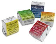 Sennelier French Artists' Watercolor Paint Half Pans and Sets