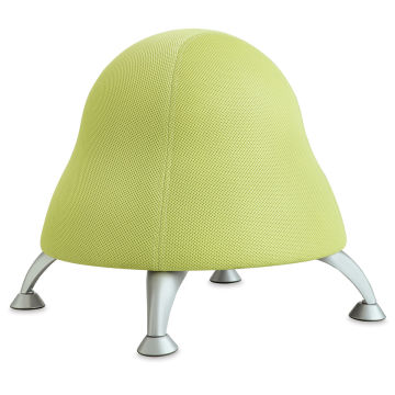 Safco Runtz Ball Chairs - Front view of Sour Apple Green Mesh Chair