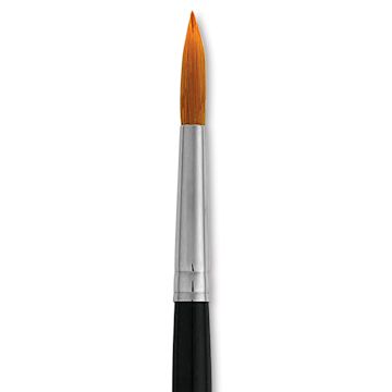 Open in modal - Dynasty Finest Golden Synthetic Brush - Round, Refill Brush, Size 10 close up