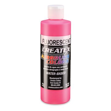 Open in modal - Createx Airbrush Color - 8 oz, Fluorescent Hot Pink