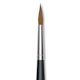 Da Vinci Maestro Kolinsky Brush - Long Tapered Round, Short Handle, Size 8 close up